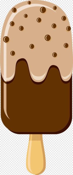 Нарисовать мороженое на палочке