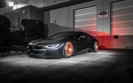 BMW м2 stance Neon
