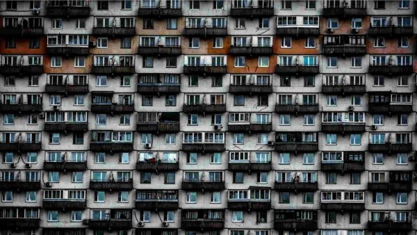 Старые многоэтажки