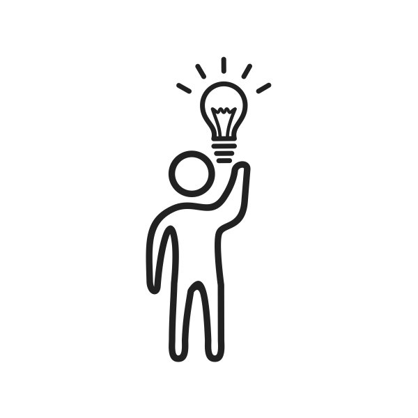 Идея значок человек