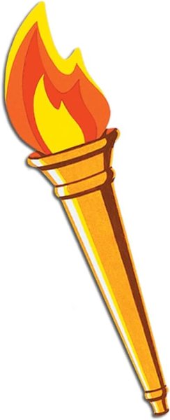 Факел рисунок