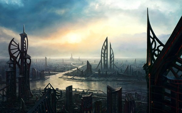 Фантастический город