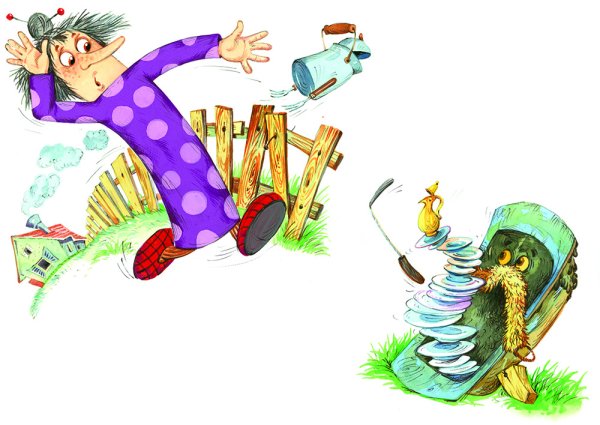 Чуковский Федорино горе картинки раскраски