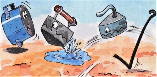 Утюг из сказки Федорино горе