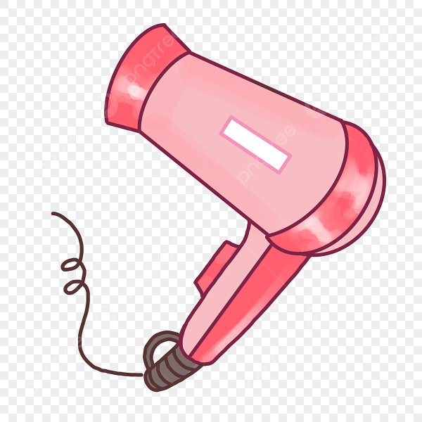 Фен нарисованный