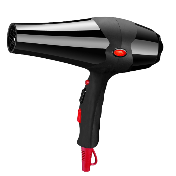 Фен на белом фоне