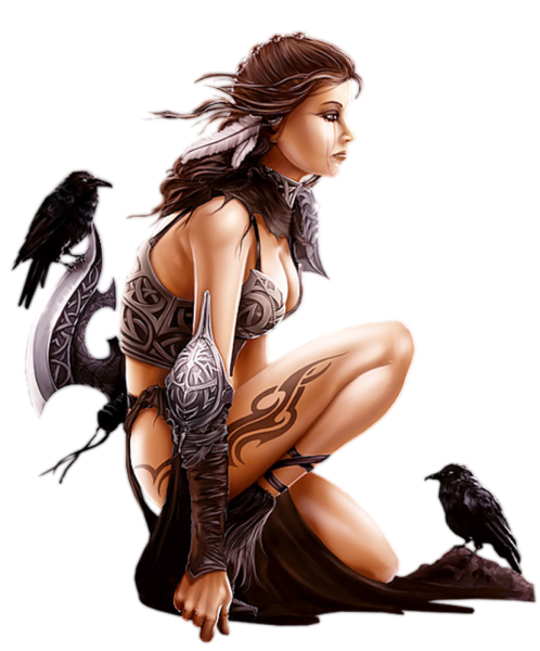 Фэнтези на прозрачном фоне