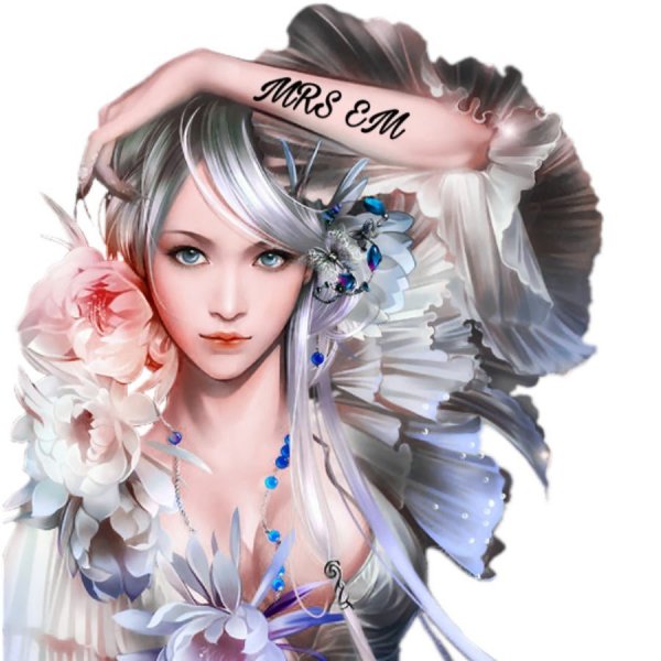 Девушка фэнтези на прозрачном фоне