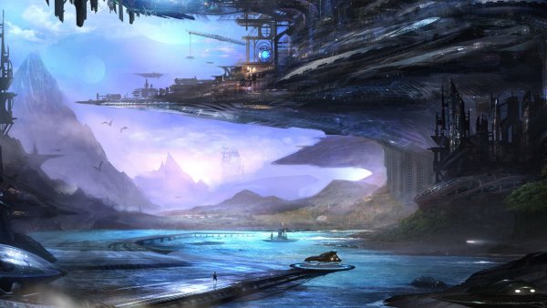 Фантастические пейзажи