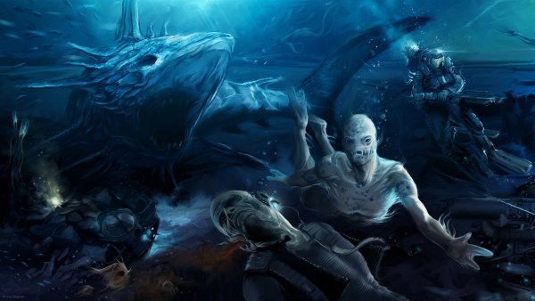 Морские твари фильм 2020