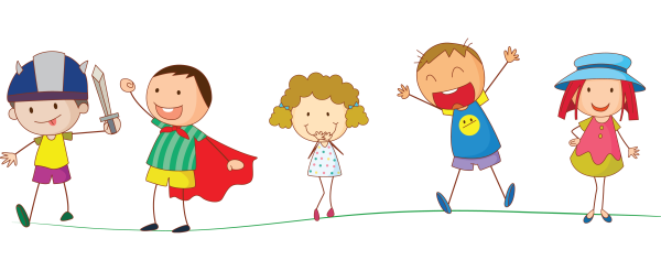 Человечек на прозрачном фоне для детей