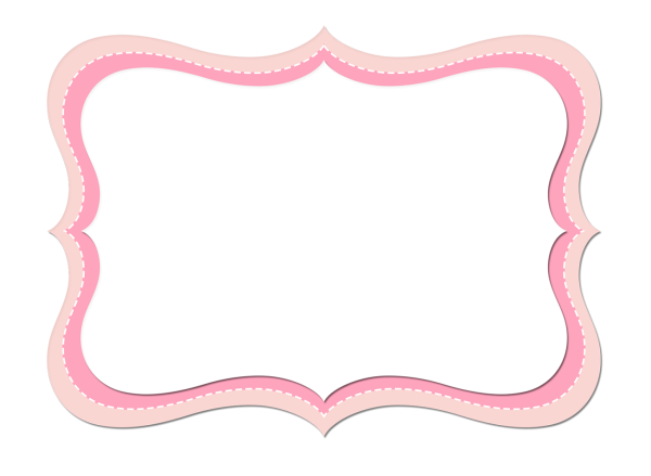 Фигурная рамка для надписи