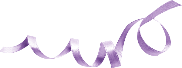 Фиолетовая ленточка для фотошопа