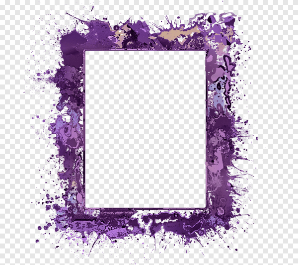 Фиолетовые рамки для фотографий