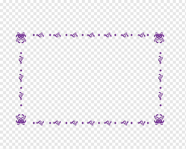 Фиолетовая рамка для фотошопа