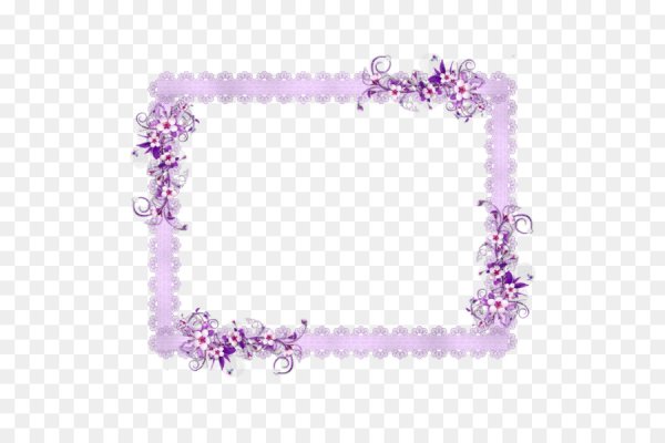 Рамки в сиренево-розовых тонах