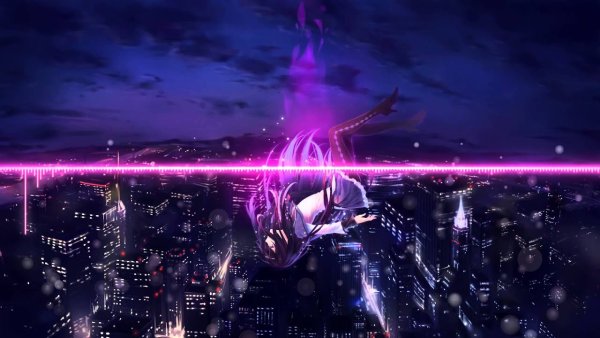 Фиолетовые арты на рабочий стол