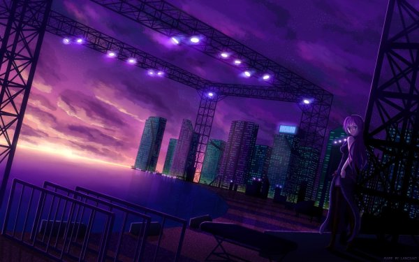 Аниме город