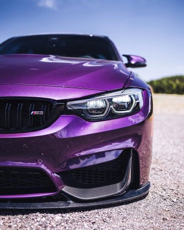 BMW f80 фиолетовый