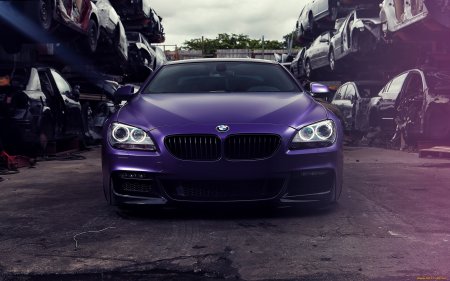 BMW m6 фиолетовая