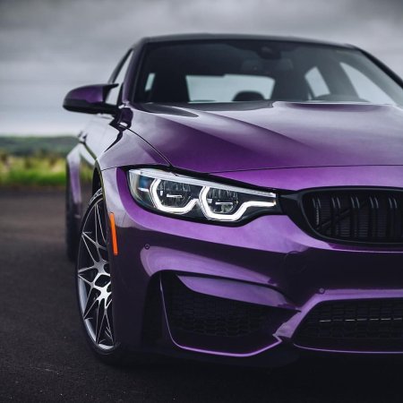 BMW m4 Purple