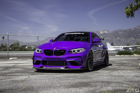 БМВ м5 ф90 фиолетовая