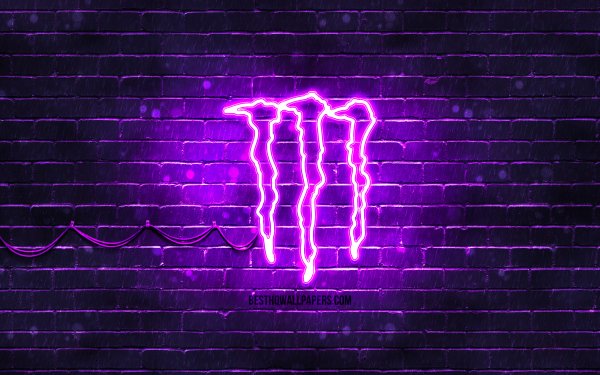 Monster Energy Drink неон