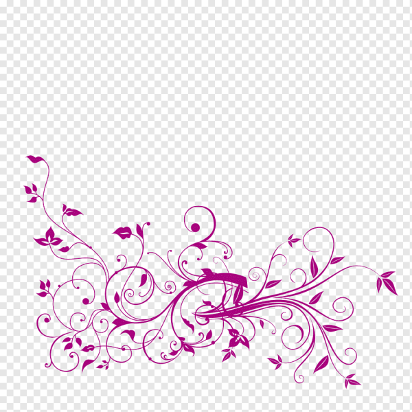 Фиолетовые узоры