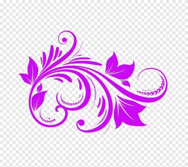 Цветочные вензеля