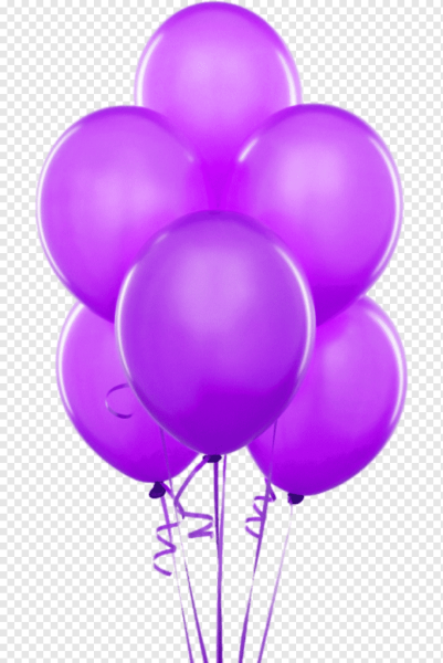 Шарики сиреневые прозрачные