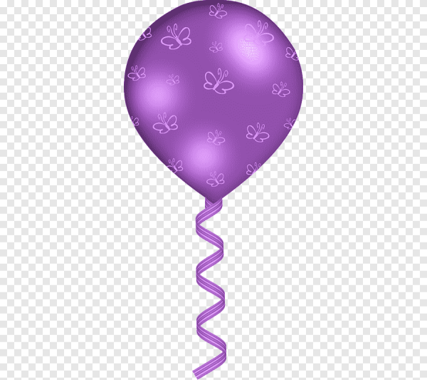 Клипарт воздушные шары на прозрачном фоне