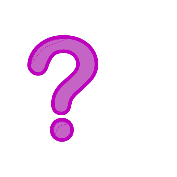 Вопрос розовый