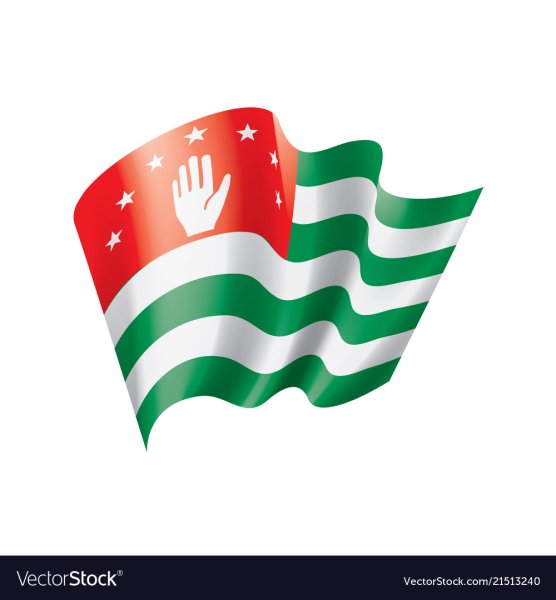 Флаг Абхазии вектор