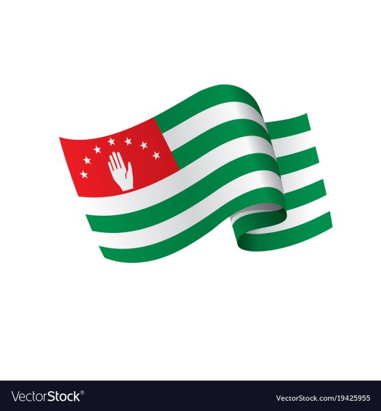 Флаг Абхазии вектор