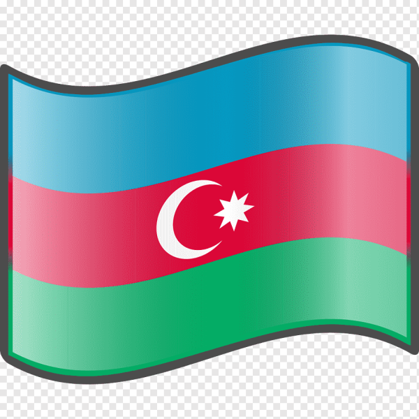 Флаг Азербайджана 4к