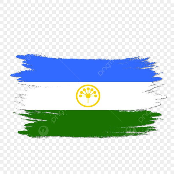 Флаг Башкирии прозрачная