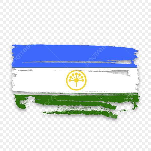 Флаг Башкирии прозрачная