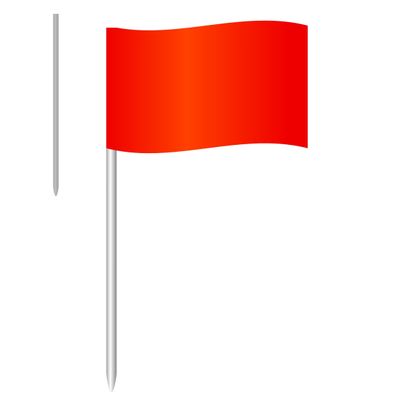 Красный флажок