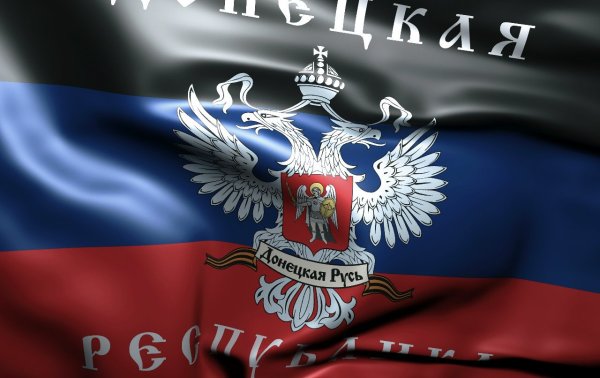Флаг ДНР обои