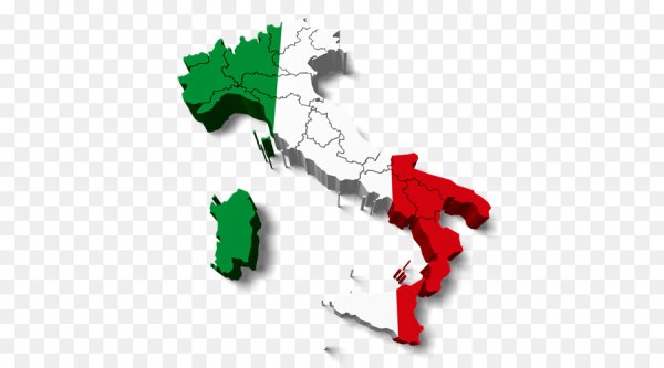 Гарибальди и флаг Италии