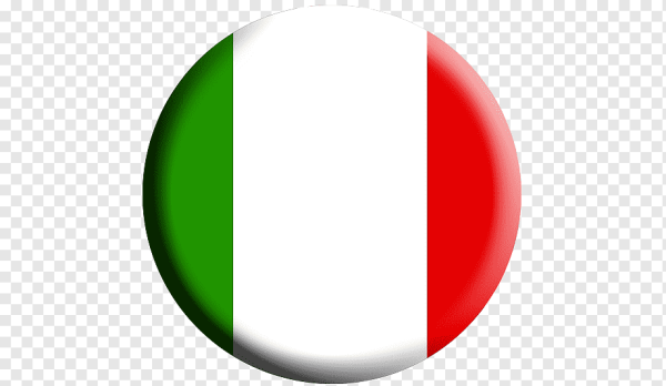 Итальянский флаг значок