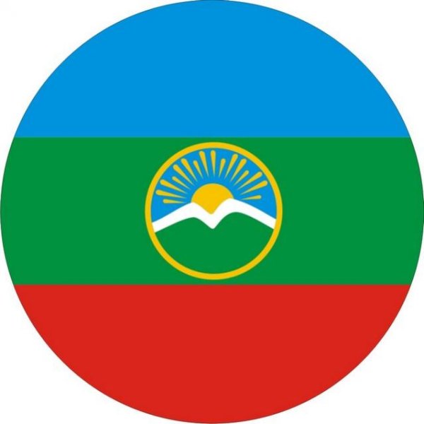 Республика Карачаево-Черкессия флаг