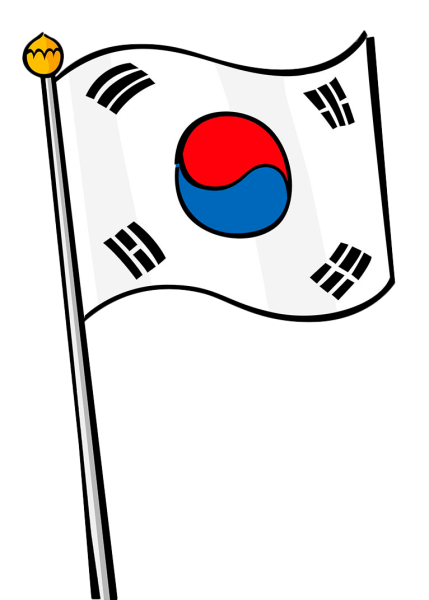 South Korea флаг