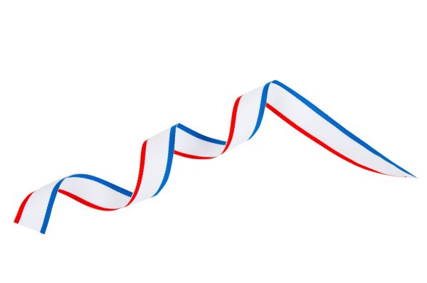 Патриотические линии на прозрачном фоне