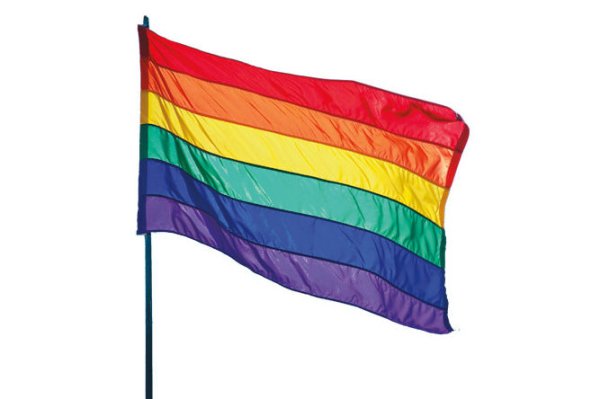 ЛГБТ на белом фоне