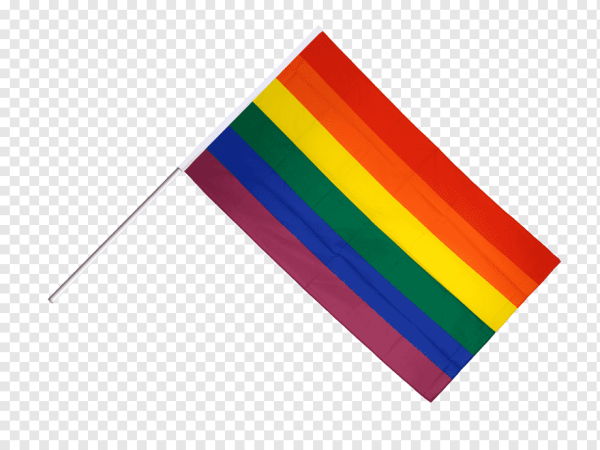 Флажок на палочке ЛГБТ