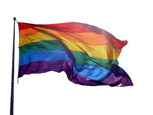Флаг ЛГБТ И Радуга