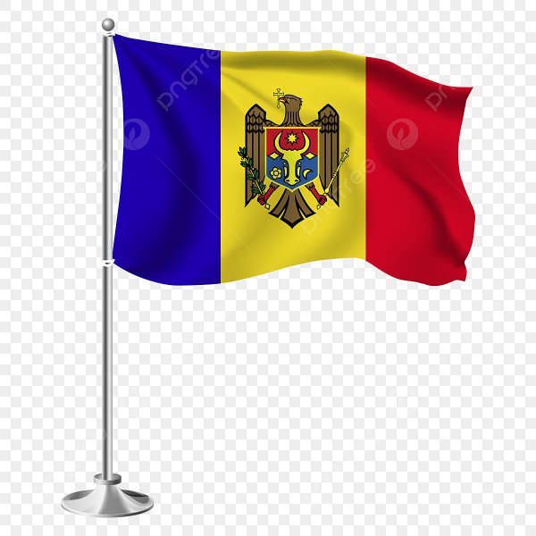 Флаг Молдовы