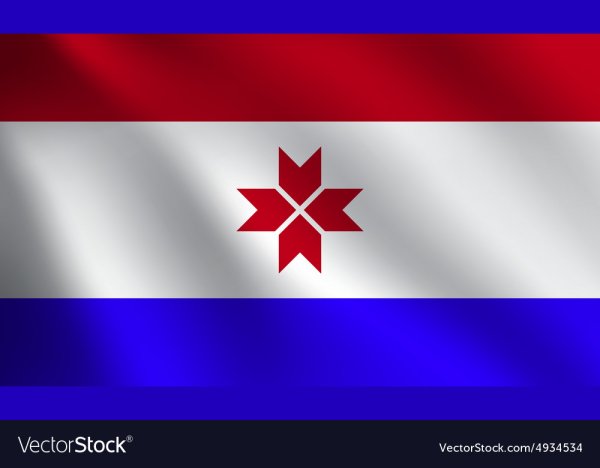 Флаг Мордовии вектор