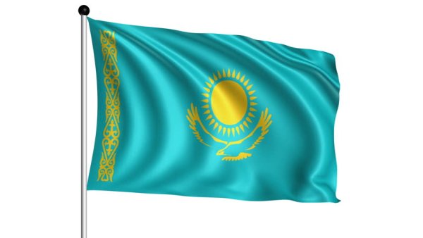 Флаг Республики Казахстан